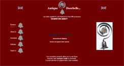 Desktop Screenshot of antique-door-bells.com